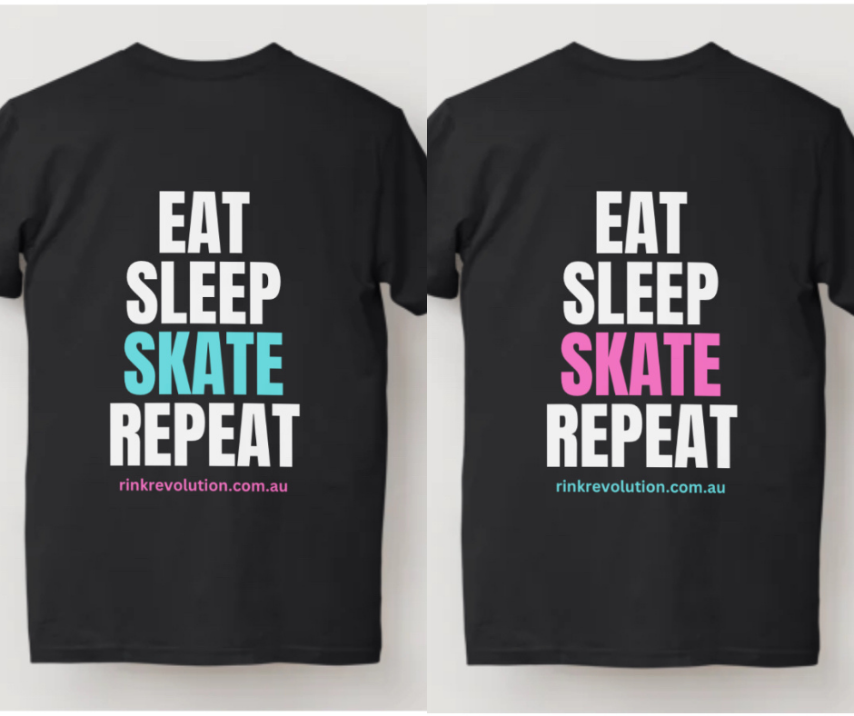 Rink Revolution T-Shirt Eat Sleep Skate Repeat