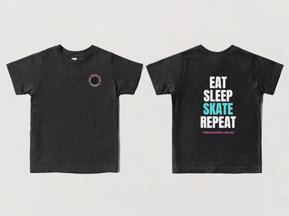 Rink Revolution T-Shirt Eat Sleep Skate Repeat