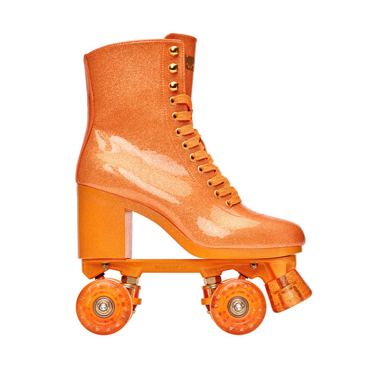 (25cm) Size 8 Womens Marawa Sparkle Orange