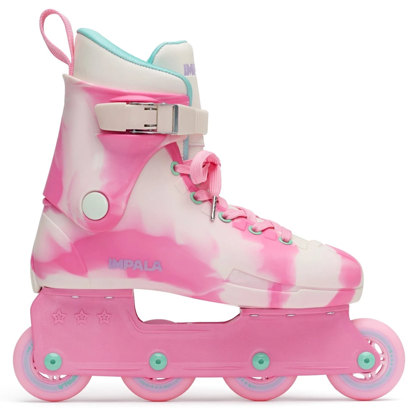 (25.5cm) Size 9 Womens MDY White Raspberry